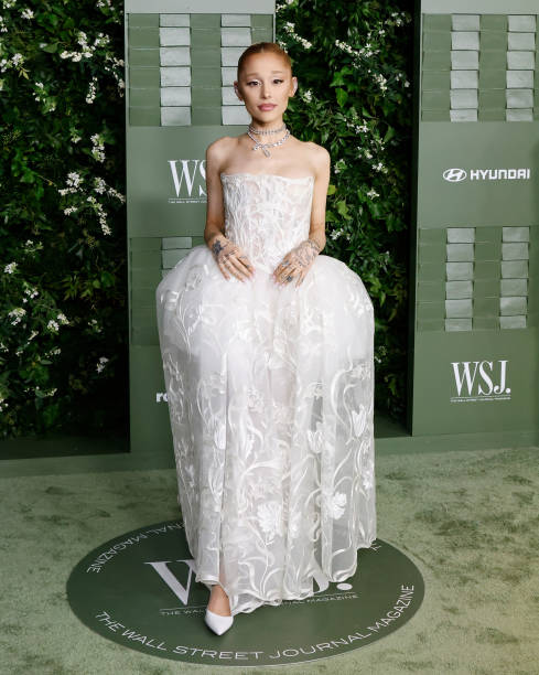 Ariana Grande attends the 2024 WSJ Magazines Innovator Awards at Museum of Modern Art on October 29, 2024 in New York Ci