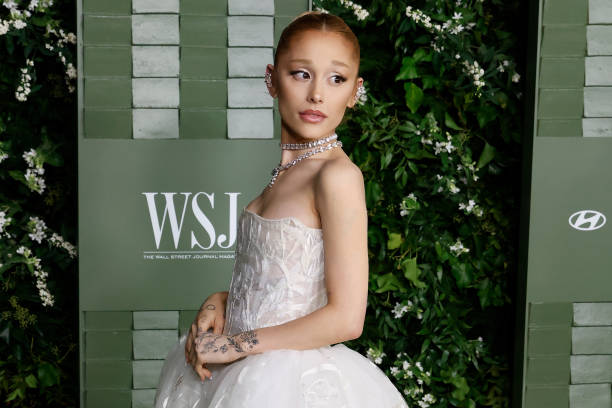 Ariana Grande attends the 2024 WSJ Magazines Innovator Awards at Museum of Modern Art on October 29, 2024 in New York Ci