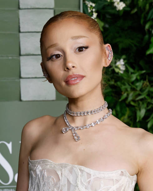 Ariana Grande attends the 2024 WSJ Magazines Innovator Awards at Museum of Modern Art on October 29, 2024 in New York Ci