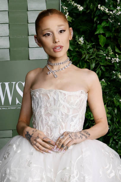 Ariana Grande attends the 2024 WSJ Magazines Innovator Awards at Museum of Modern Art on October 29, 2024 in New York Ci