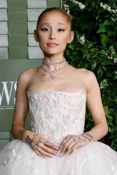 Ariana Grande attends the 2024 WSJ Magazines Innovator Awards at Museum of Modern Art on October 29, 2024 in New York Ci