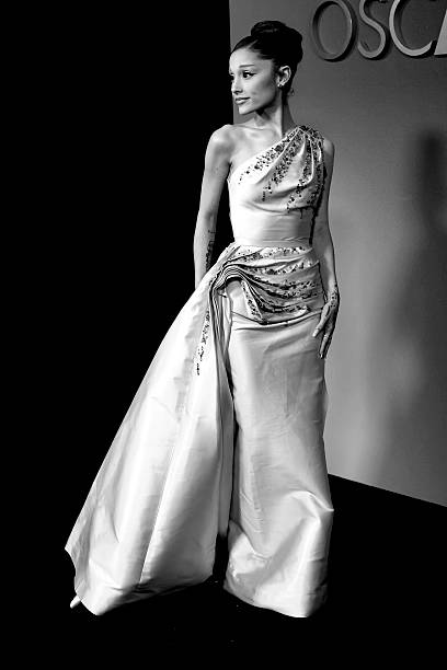 Ariana Grande attends the 2025 Governors Awards at The Ray Dolby Ballroom on November 16, 2025 in Hollywood, California. — frame 7/8 (408×612)