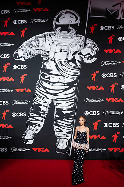 Ariana Grande attends the 2025 MTV Video Music Awards at UBS Arena on September 07, 2025 in Elmont, New York