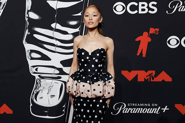 Ariana Grande attends the 2025 MTV Video Music Awards at UBS Arena on September 07, 2025 in Elmont, New York