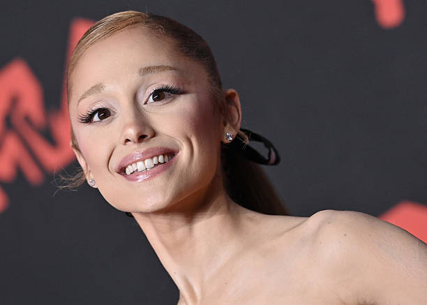 Ariana Grande attends the 2025 MTV Video Music Awards at UBS Arena on September 07, 2025 in Elmont, New York