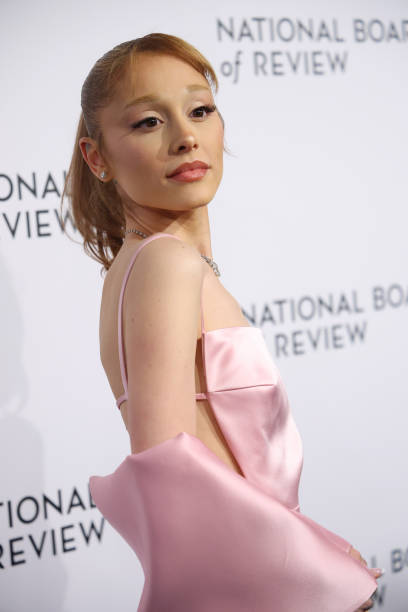 Ariana Grande attends the 2025 National Board of Review Gala at Cipriani 42nd Street on January 07, 2025 in New York Cit