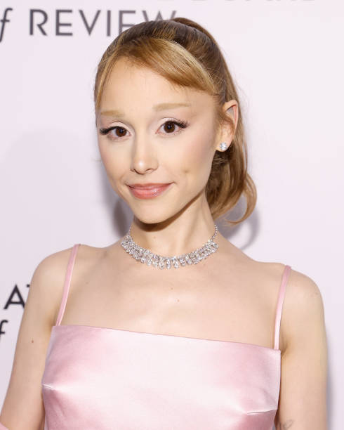 Ariana Grande attends the 2025 National Board of Review Gala at Cipriani 42nd Street on January 07, 2025 in New York Cit