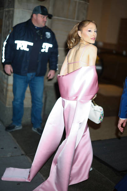 Ariana Grande attends the 2025 National Board Of Review Gala at Cipriani 42nd Street on January 07, 2025 in New York Cit