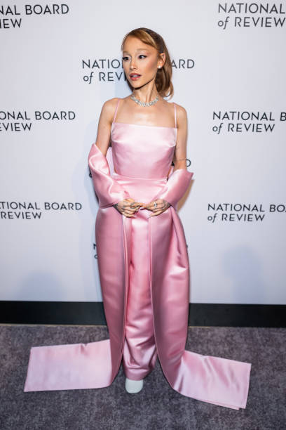 Ariana Grande attends the 2025 National Board Of Review Gala at Cipriani 42nd Street on January 07, 2025 in New York Cit
