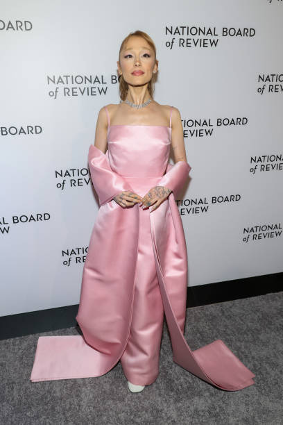 Ariana Grande attends the 2025 National Board of Review Gala at Cipriani 42nd Street on January 07, 2025 in New York Cit
