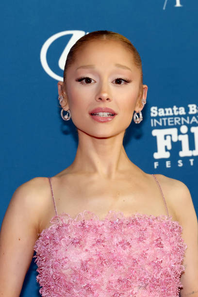 Ariana Grande attends the 40th Annual Santa Barbara International Film Festival: Virtuosos Award at The Arlington Theatr