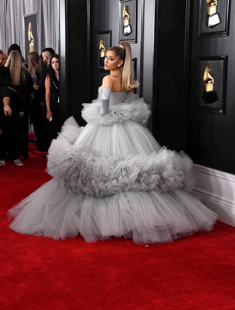 Ariana Grande attends the 62nd Annual GRAMMY Awards at Staples Center on January 26, 2020 in Los Angeles, California
