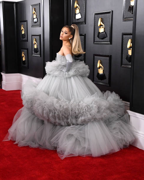 Ariana Grande attends the 62nd Annual GRAMMY Awards at Staples Center on January 26, 2020 in Los Angeles, California