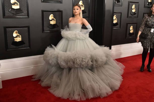 Ariana Grande attends the 62nd Annual Grammy Awards at Staples Center on January 26, 2020 in Los Angeles, CA