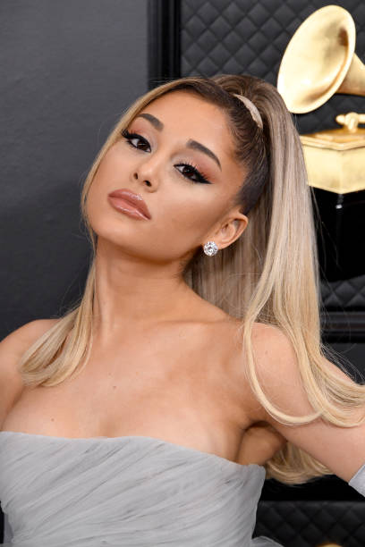 Ariana Grande attends the 62nd Annual GRAMMY Awards at Staples Center on January 26, 2020 in Los Angeles, California