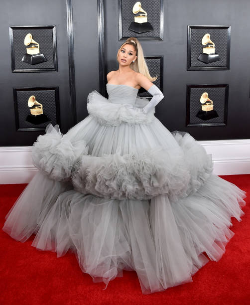 Ariana Grande attends the 62nd Annual GRAMMY Awards at Staples Center on January 26, 2020 in Los Angeles, California