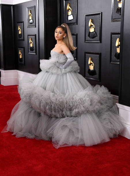 Ariana Grande attends the 62nd Annual GRAMMY Awards at Staples Center on January 26, 2020 in Los Angeles, California