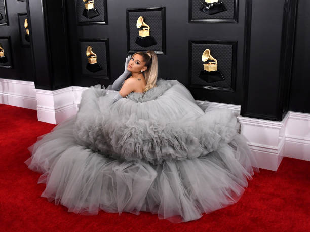 Ariana Grande attends the 62nd Annual GRAMMY Awards at Staples Center on January 26, 2020 in Los Angeles, California