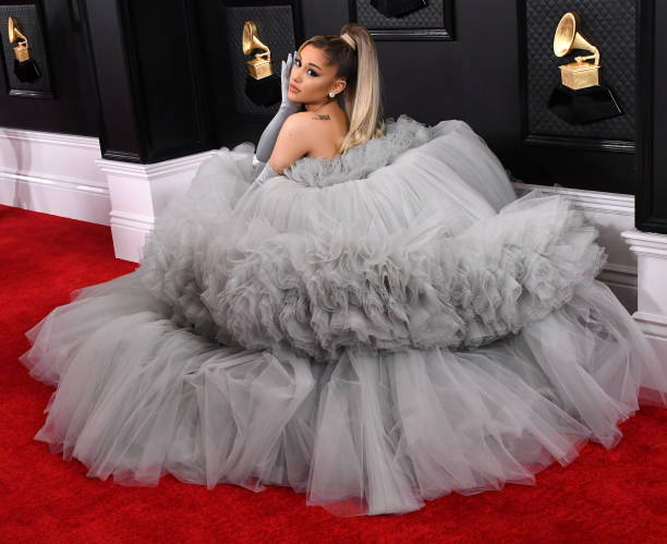 Ariana Grande attends the 62nd Annual GRAMMY Awards at Staples Center on January 26, 2020 in Los Angeles, California