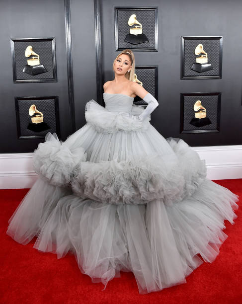 Ariana Grande attends the 62nd Annual GRAMMY Awards at Staples Center on January 26, 2020 in Los Angeles, California