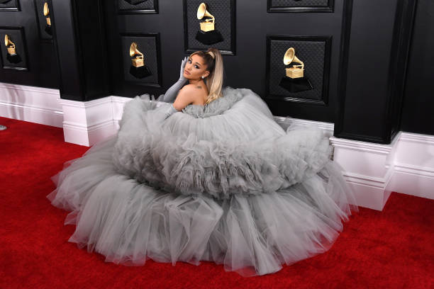 Ariana Grande attends the 62nd Annual GRAMMY Awards at Staples Center on January 26, 2020 in Los Angeles, California