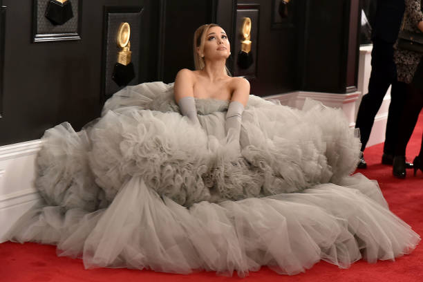 Ariana Grande attends the 62nd Annual Grammy Awards at Staples Center on January 26, 2020 in Los Angeles, CA