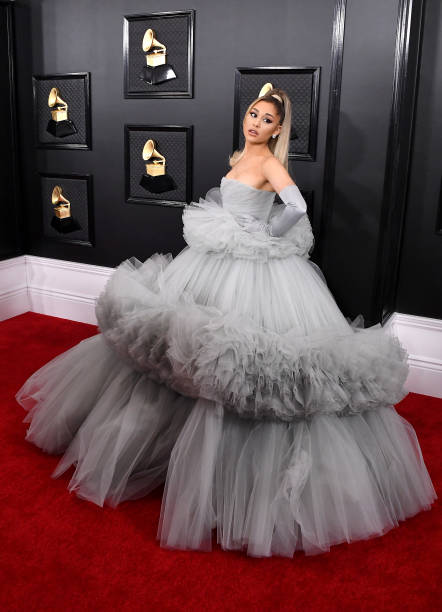 Ariana Grande attends the 62nd Annual GRAMMY Awards at Staples Center on January 26, 2020 in Los Angeles, California