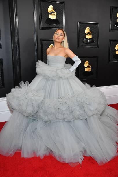 Ariana Grande attends the 62nd Annual GRAMMY Awards at Staples Center on January 26, 2020 in Los Angeles, California