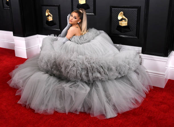 Ariana Grande attends the 62nd Annual GRAMMY Awards at Staples Center on January 26, 2020 in Los Angeles, California