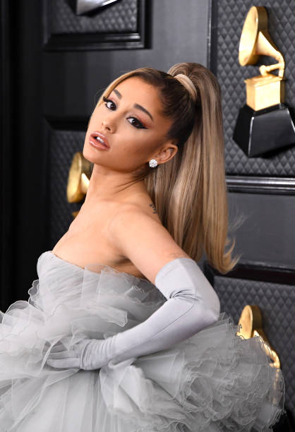 Ariana Grande attends the 62nd Annual GRAMMY Awards at Staples Center on January 26, 2020 in Los Angeles, California