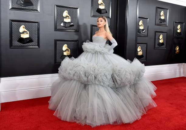 Ariana Grande attends the 62nd Annual GRAMMY Awards at Staples Center on January 26, 2020 in Los Angeles, California