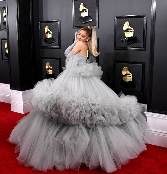 Ariana Grande attends the 62nd Annual GRAMMY Awards at Staples Center on January 26, 2020 in Los Angeles, California
