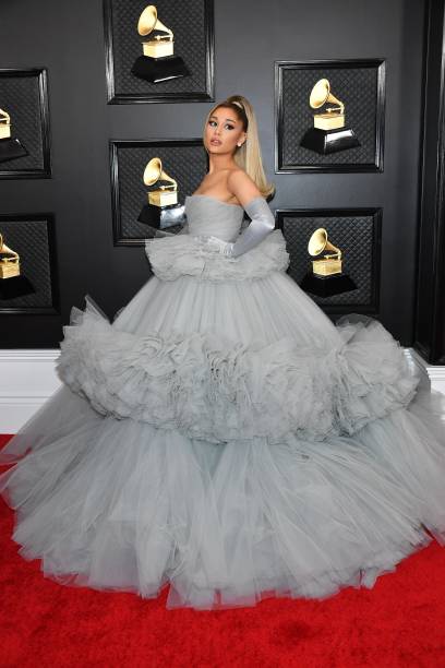 Ariana Grande attends the 62nd Annual GRAMMY Awards at Staples Center on January 26, 2020 in Los Angeles, California