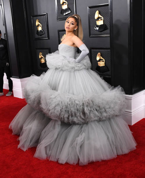 Ariana Grande attends the 62nd Annual GRAMMY Awards at Staples Center on January 26, 2020 in Los Angeles, California