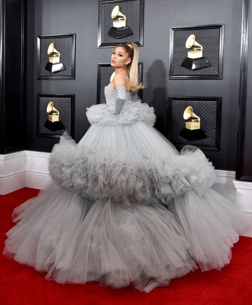 Ariana Grande attends the 62nd Annual GRAMMY Awards at Staples Center on January 26, 2020 in Los Angeles, California
