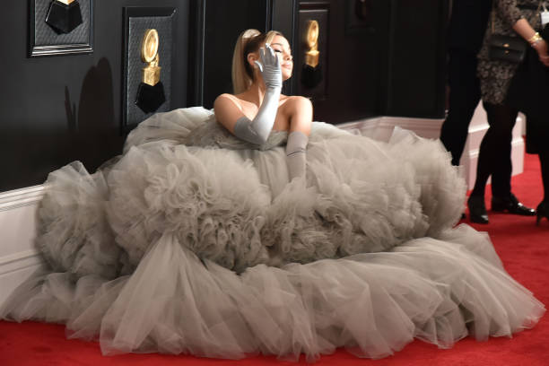 Ariana Grande attends the 62nd Annual Grammy Awards at Staples Center on January 26, 2020 in Los Angeles, CA