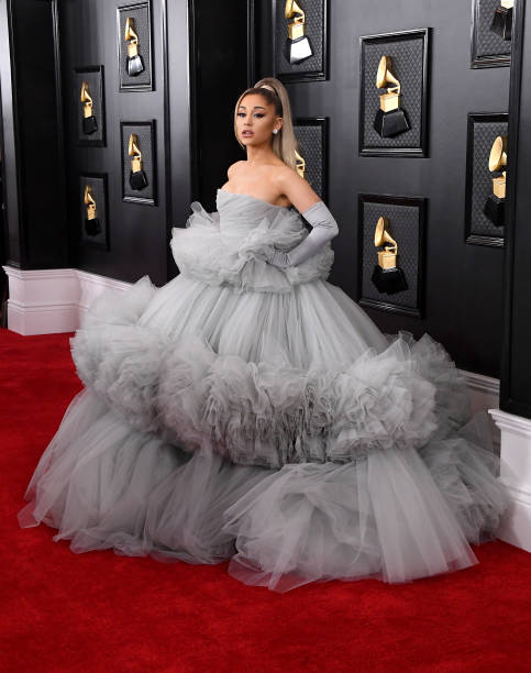 Ariana Grande attends the 62nd Annual GRAMMY Awards at Staples Center on January 26, 2020 in Los Angeles, California