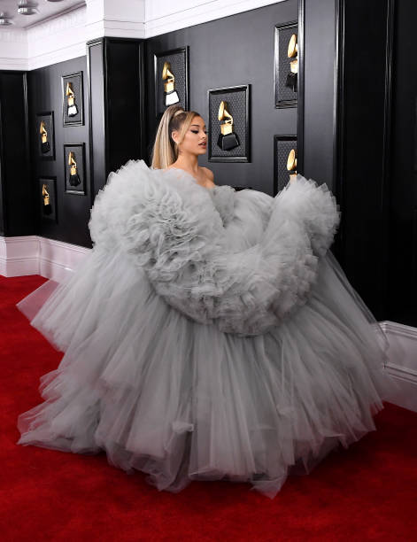 Ariana Grande attends the 62nd Annual GRAMMY Awards at Staples Center on January 26, 2020 in Los Angeles, California