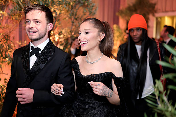 Ariana Grande attends the 83rd annual Golden Globe Awards at The Beverly Hilton on January 11, 2026 in Beverly Hills, California. — frame 70/135 (612×408)