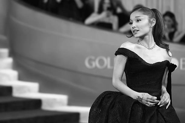 Ariana Grande attends the 83rd Annual Golden Globe Awards at The Beverly Hilton on January 11, 2026 in Beverly Hills, Ca