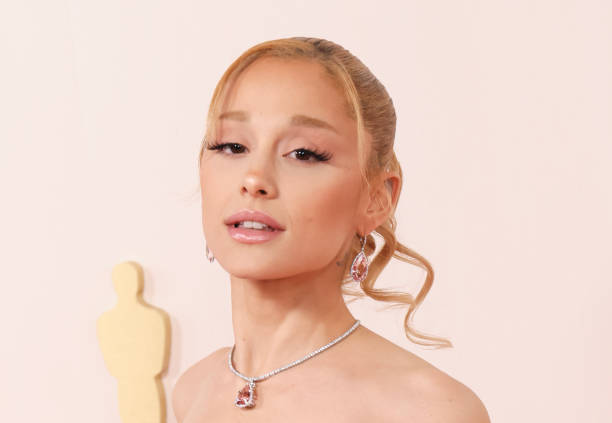 Ariana Grande attends the 96th Annual Academy Awards on March 10, 2024 in Hollywood, California