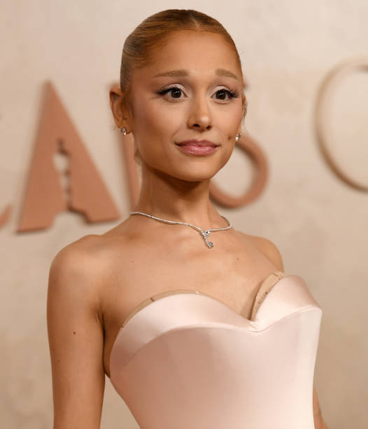 Ariana Grande attends the 97th Annual Oscars at Dolby Theatre on March 02, 2025 in Hollywood, California