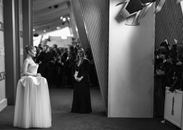 Ariana Grande attends the 97th Annual Oscars at Dolby Theatre on March 02, 2025 in Hollywood, California