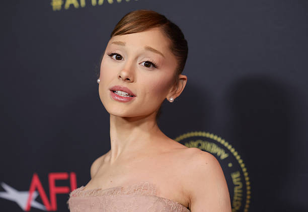 Ariana Grande attends the AFI Awards Luncheon at the Four Seasons Hotel Los Angeles at Beverly Hills on January 09, 2026
