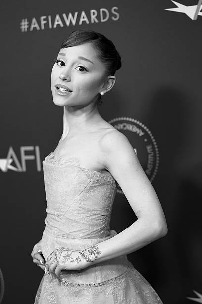 Ariana Grande attends the AFI Awards Luncheon at the Four Seasons Hotel Los Angeles at Beverly Hills on January 09, 2026
