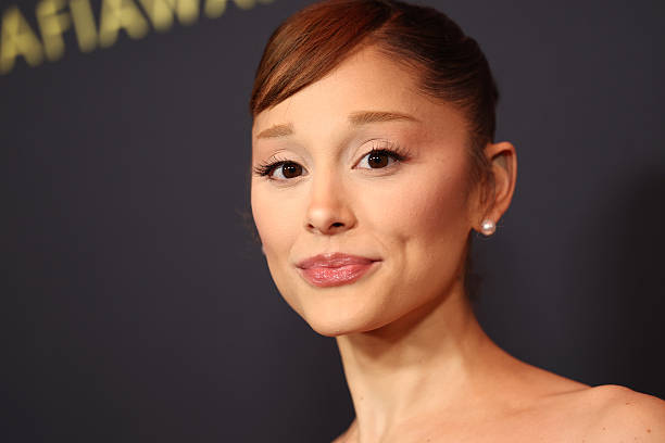 Ariana Grande attends the AFI Awards Luncheon at the Four Seasons Hotel Los Angeles at Beverly Hills on January 09, 2026
