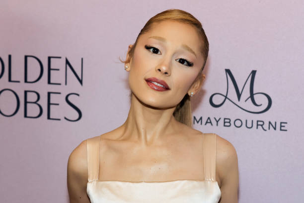Ariana Grande attends the Golden Globes First-Time Nominee Celebration at The Maybourne Beverly Hills on December 17, 20