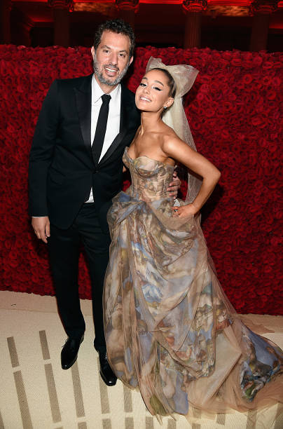 Ariana Grande attends the Heavenly Bodies: Fashion & The Catholic Imagination Costume Institute Gala at The Metropolitan