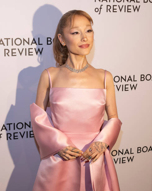 Ariana Grande attends The National Board of Review Annual Awards Gala at Cipriani 42nd Street on January 07, 2025 in New