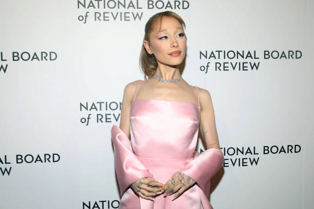 Ariana Grande attends the National Board Of Review Awards Gala 2025 at Cipriani 42nd Street on January 07, 2025 in New Y